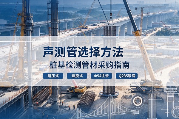 辽宁声测管选型标准