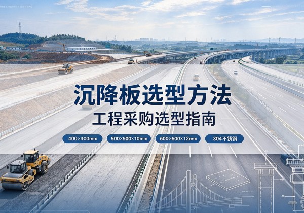 辽宁沉降板选择方法