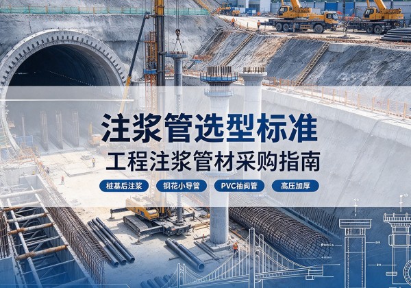 辽宁注浆管选型标准
